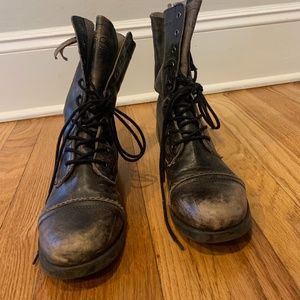 ALDO distressed leather boots